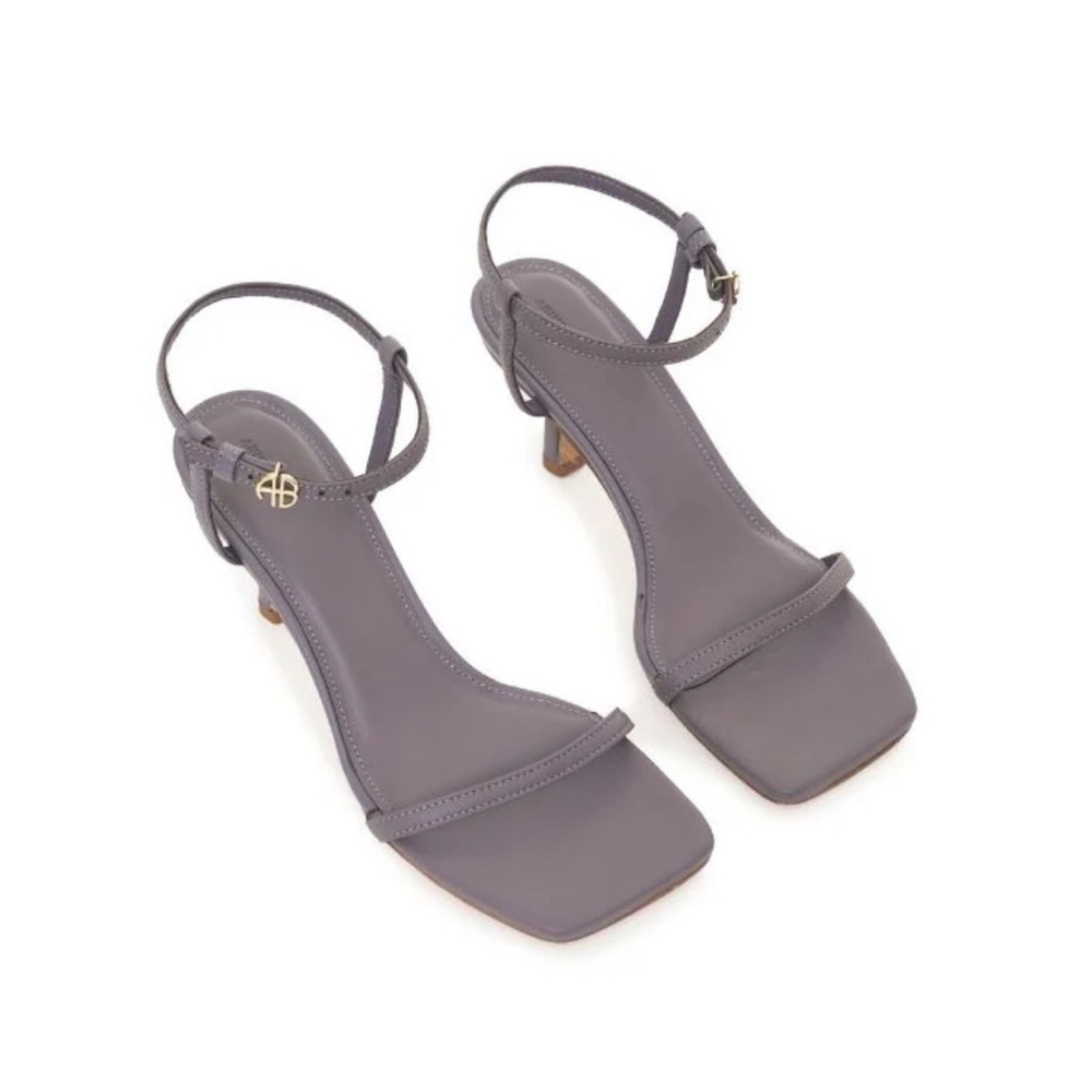 ANINE BING INVISIBLE SANDALS in VIOLET 41